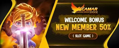 Bonus New Member 50% promotion banner